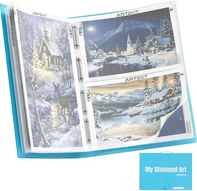 A1 Size Diamond Painting Storage Book