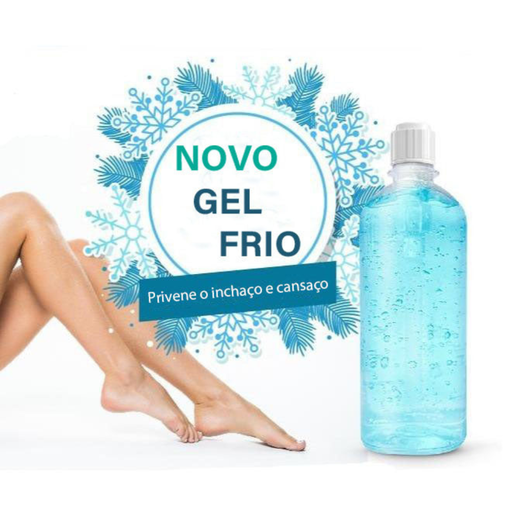 Gel Frio Intenso para Pernas Cansadas - Efeito Relaxante